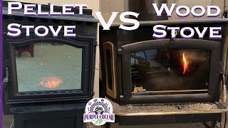 Pellet Stove VS Wood Stove Detailed comparison and review [upl. by Otineb358]