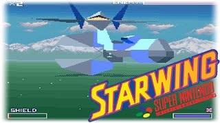 Starwing  Starfox  Level 1  Stage 1  Corneria Theme  SNES [upl. by Canon]