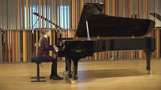 STEINWAY PIANO COMPETITION 2024  CAT 1  ALEXANDRA LONG [upl. by Moureaux]