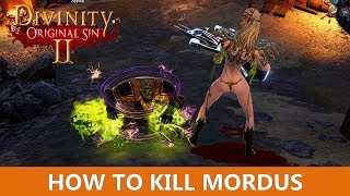 How to kill Mordus  Tips amp tricks Divinity Original Sin 2 [upl. by Ytak]