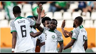 Nigeria grab 7 out of 9 points to qualify for AFCON Round of 16 [upl. by Alletsyrc342]