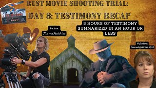 Rust Movie Shooting Trial Day 8 Testimony Recap [upl. by Swamy]