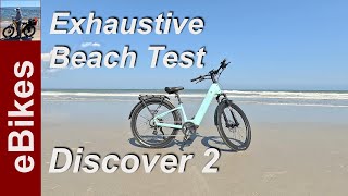 Beach Capable Velotric Discover 2 Ebike Beach Ride and Test [upl. by Kyte]