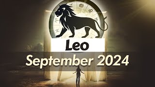 Leo September 2024 Horoscope  Monthly Horoscope [upl. by Puduns]