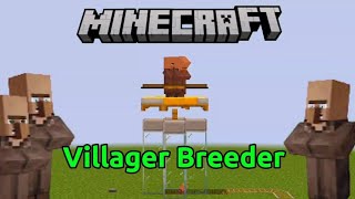 Best Easy Villager Breeder In Minecraft java 121  Tutorial 13   Seus Gamer [upl. by Yrrah913]