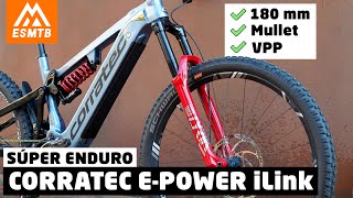 Corratec EPower ILink 180 esto es SÚPER ENDURO [upl. by Adnek]