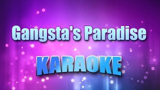 Coolio amp Lv  Gangstas Paradise Karaoke amp Lyrics [upl. by Aneleairam910]