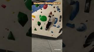 V7｜Momentum Climbing Gym Millcreek [upl. by Leffen]