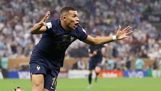 Commentators React Mbappé hattrick vs Argentina [upl. by Rdnaskela]