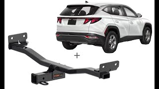 Curt Trailer Hitch Install 2024 Hyundai Tucson [upl. by Liggitt183]