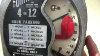 Collectible 1950s Unimatic Parking Meter for sale [upl. by Deuno]