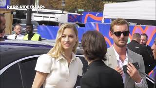 Pierre Casiraghi amp Beatrice Borromeo  Paris Fashion Week 26 september 2023 show Dior [upl. by Edmea]