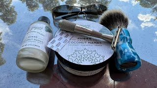 Wet Shaving paradiseweek with Zingari Man amp Rirana Parfume Coconut Nanas with the Leaf Thorn [upl. by Awuhsoj]