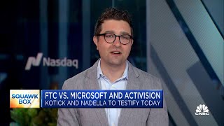 Activision Blizzard CEO Bobby Kotick and Microsoft CEO Satya Nadella to testify today [upl. by Neuberger12]