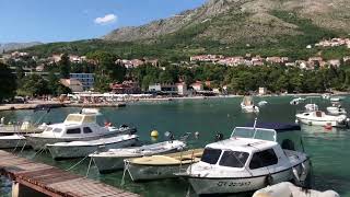 Walking along the Beach in Srebreno  Mlini Croatia 🇭🇷 [upl. by Schou756]