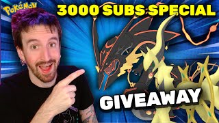 SHINY Pokemon Alert 3K Subscribers Get Ready for a Giveaway [upl. by Supmart707]