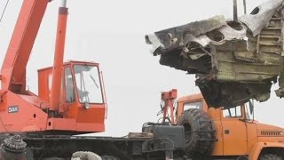 Recovering the wreckage of MH17 [upl. by Althee]