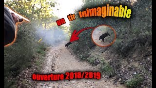 UN MAGNIFIQUE TIR Ouverture Chasse Au Sanglier Dans Le 04 Saison 20182019 [upl. by Ahseim]