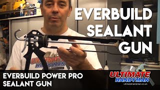 Everbuild power pro sealant gun [upl. by Lletnom]