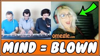 Epic Piano Trio SHOCKS People On Omegle Reactions [upl. by Ribak602]