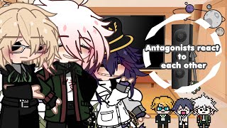 Danganronpa antagonists react to each otherDanganronpaGacha•St00pid•Part 12 [upl. by Eilram]