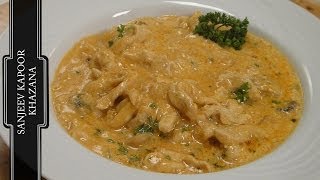 Chicken Stroganoff  Sanjeev Kapoor Khazana [upl. by Handal]