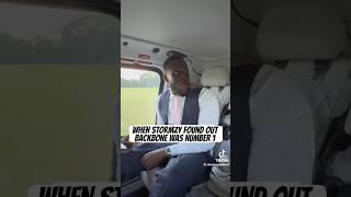 Stormzy Finds Out ‘Backbone’ Is Number 1 On The Charts Stormzy Shorts [upl. by Muhammad]