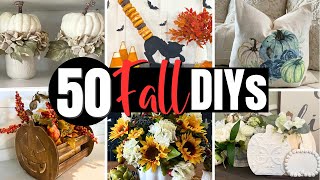 Absolute 50 Best FALL DIY Decor Ideas On a Budget [upl. by Neenaej]