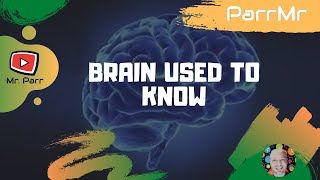 Brain Used To Know Song [upl. by Rodman875]