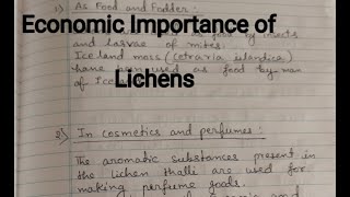 Economic Importance of Lichens [upl. by Floridia]