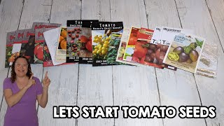 Lets Start Some Tomato Seeds Ill Show You My Favorite Varieties For Production And Flavor [upl. by Neyr]