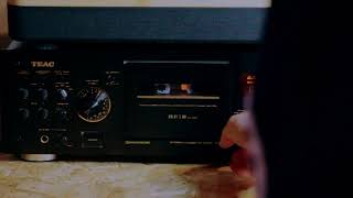 TEAC Vintage Cassette Recorder Hifi ASMR [upl. by Fadas17]