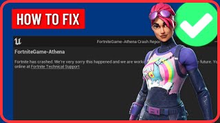 Fortnite Has Crashed 2024 New Fix  How to Fix Fortnite Crash Reporter [upl. by Attikin319]