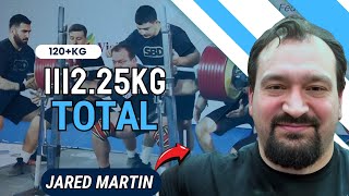 Jared Martin  2nd Place 111225Kg Total 120Kg  IPF World Powerlifting Championship 2024 [upl. by Reggi]