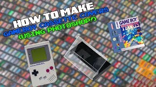 How To Make Gameboy Cassette Covers [upl. by Jenni]