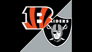 Bengals Vs Raiders  SNF  FPSL  Week 8  S2 [upl. by Tanaka]