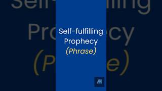 Selffulfilling Prophecy learnenglish ahsanacademy exam englishvocabulary spokenenglish [upl. by Adnilym823]