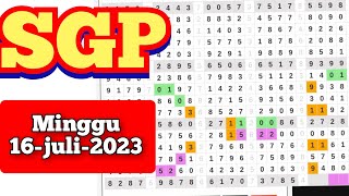 Tarikan paito sgp minggu 16072023prediksi sgp hari inibocoran sgp [upl. by Nomzzaj283]