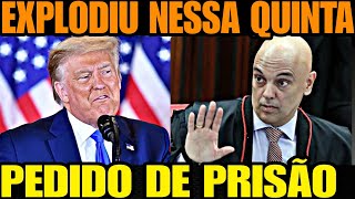 BOMBA PRISÃO FOI DECRETADA APÓS DECISÃO JUDICIAL TRUMP E ELON MUSK ACABARAM DE SOLTAR BOMBA GIGAN [upl. by Eninaj]