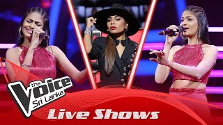 Hashani Wasana  Mage Mandri Nam Bisoge මගේ මන්ද්‍රී නම් බිසෝගේ  Live Shows  The Voice Sri Lanka [upl. by Aij]