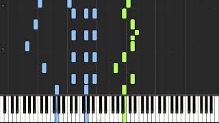 Up on the Housetop Synthesia [upl. by Felt342]