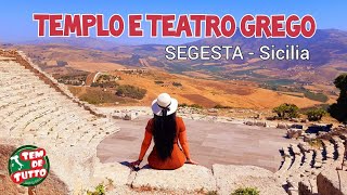 TEMPLO e TEATRO GREGO  SEGESTA  Sicilia [upl. by Atirehgram]