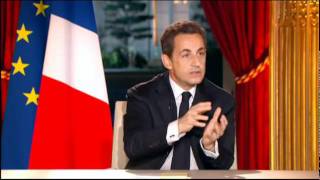 Interview télévisée de Nicolas Sarkozy en intégralité [upl. by Sill711]