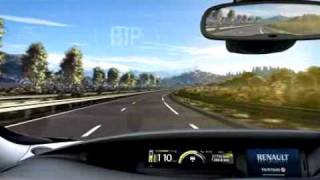 Renault Visio System  Alerte de sortie de voie  Lane departure warning [upl. by Sac350]