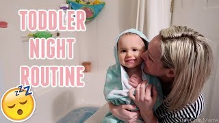 TODDLER NIGHT TIME ROUTINE BEDTIME ROUTINE OF A 2 YEAR OLD Tres Chic Mama [upl. by Domineca]