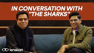 Sharks Peyush Bansal amp Ronnie Screwvala On The Sets of Shark Tank India  Lenskart [upl. by Ric]