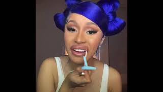 Cardi B Performs Sexual ASMR While Drinking Coffee  Hints At Taking Offset Back Full Video [upl. by Estis]