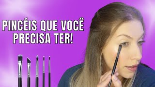 TOP 5 PINCÉIS DE PRECISÃO PARA OS OLHOS  VOCÊ VAI MUDAR SUA MAKE COM ELES [upl. by Tamara]