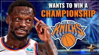 Julius Randle REVEALS Main Goal For Next Season  Knicks News [upl. by Outlaw966]