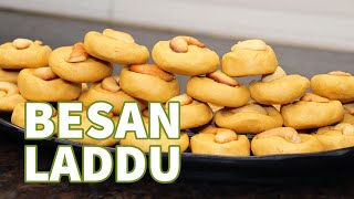 Besan Ladoo Recipe [upl. by Dorweiler]